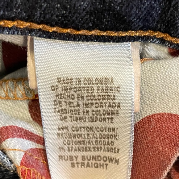 Lucky Brand Women’s Denim Ruby Sundown in Ol Captain wash size 10/30 - Picture 6 of 7